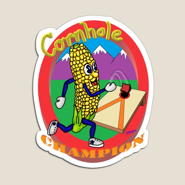 Cornhole Champion Magnet