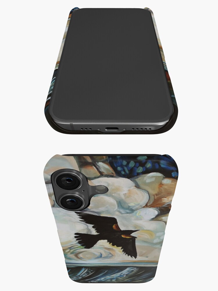 Thumbnail 3 of 4, iPhone Case, Thunderhead Redwing designed and sold by ChadElliottArt.