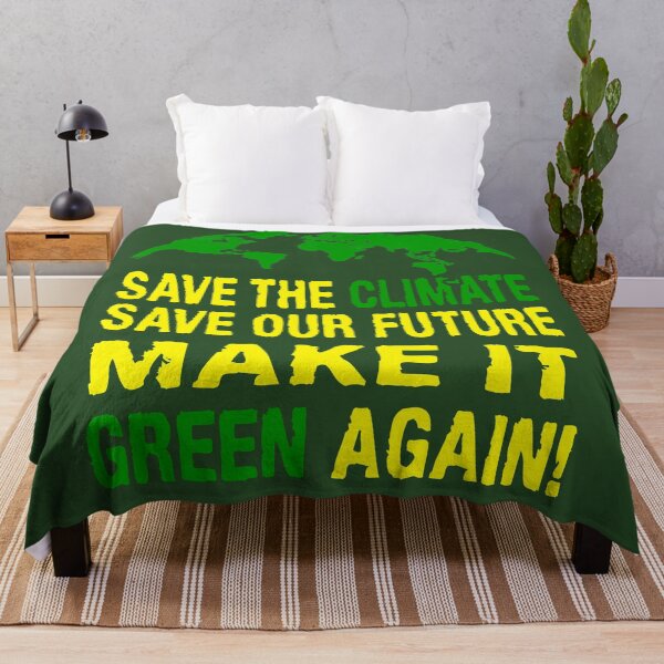 Item preview, Save The Climate Save Our Future Make It Green Again designed and sold by RhondaVarner.