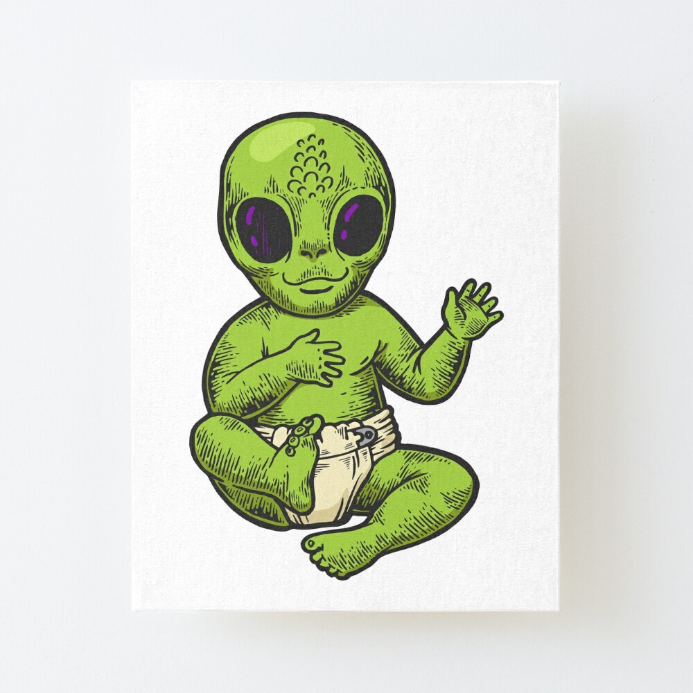 Happy Alien Baby