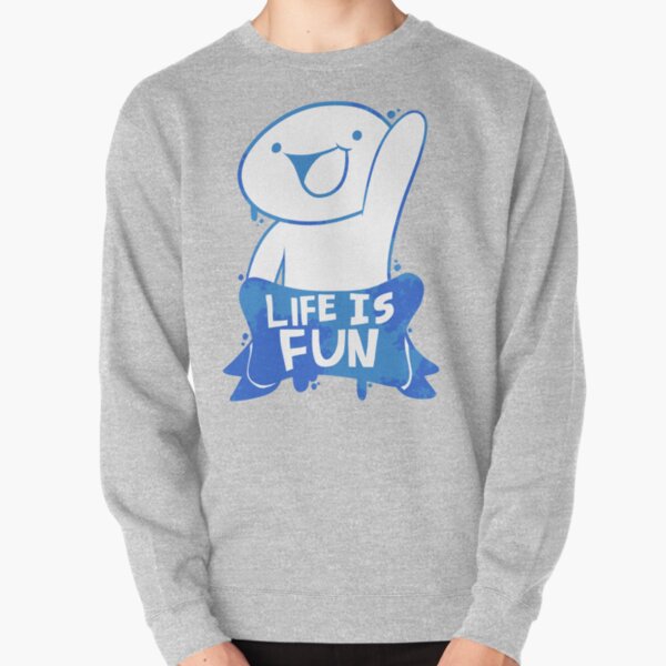 TheOdd1sOut Life is Fun Graffiti Pullover Sweatshirt