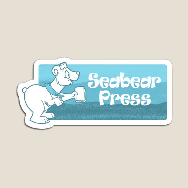 Seabear Press Bear Logo Magnet