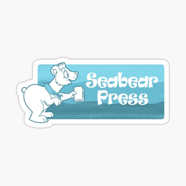 Seabear Press Bear Logo Sticker
