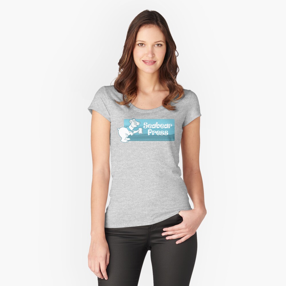 Item preview, Fitted Scoop T-Shirt designed and sold by SeabearPress.