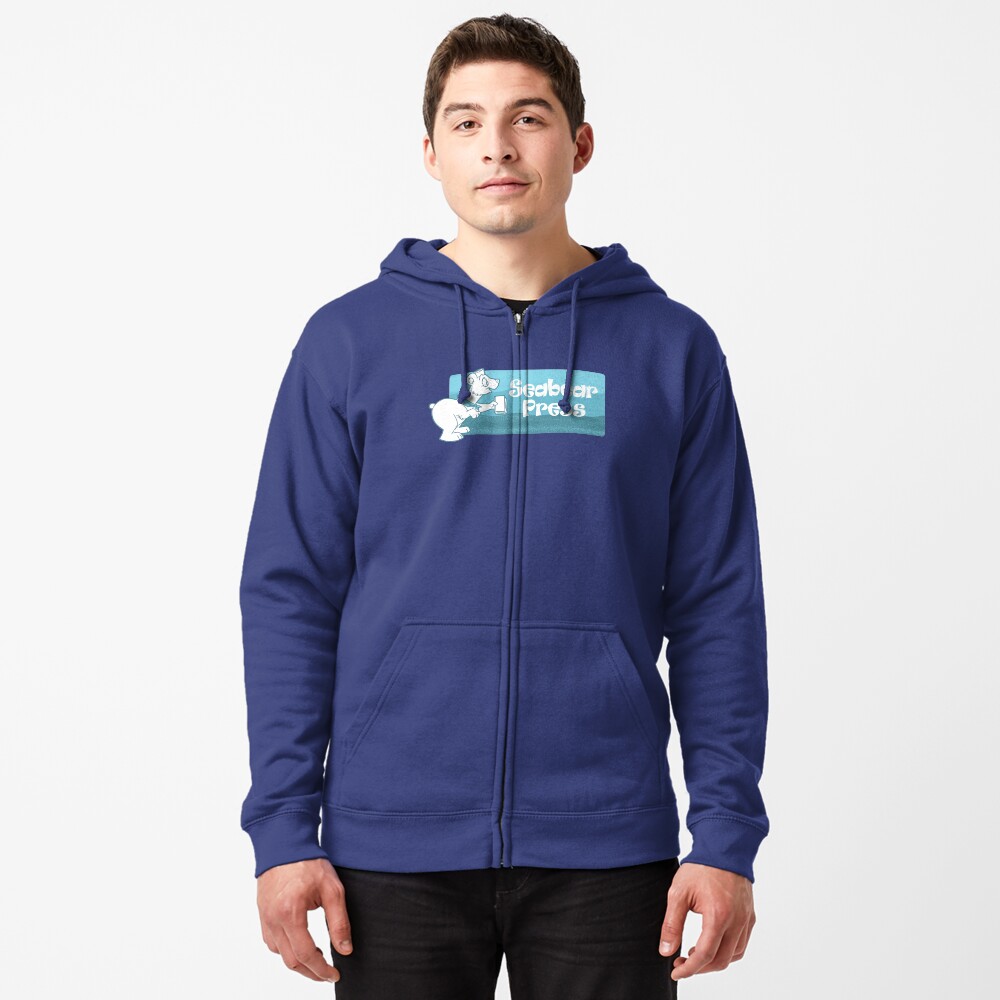 Item preview, Zipped Hoodie designed and sold by SeabearPress.