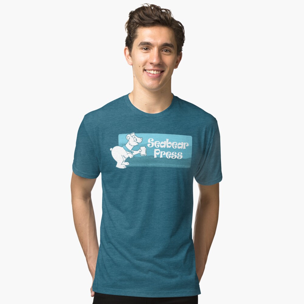 Item preview, Tri-blend T-Shirt designed and sold by SeabearPress.
