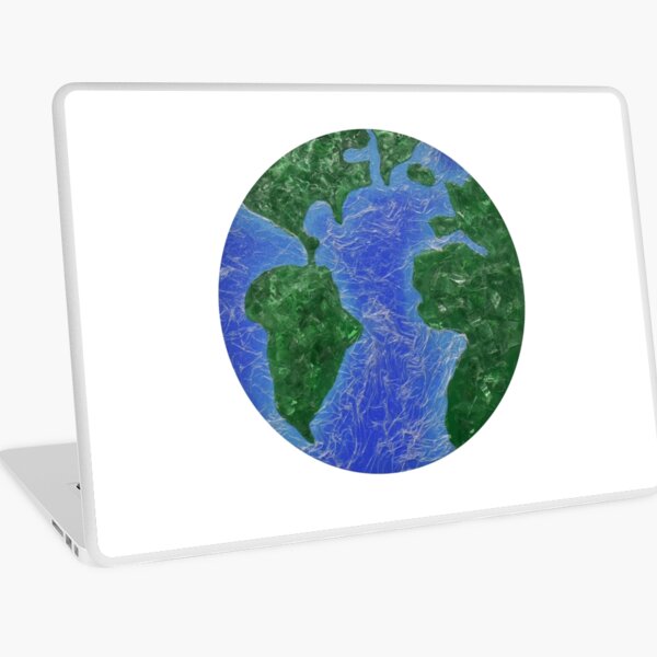 Modern Globe Laptop Skin