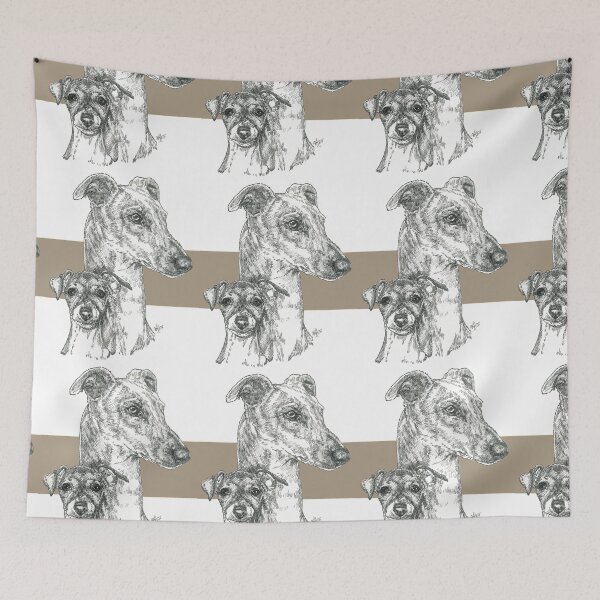 Item preview, Greyhound Father & Son designed and sold by BarbBarcikKeith.