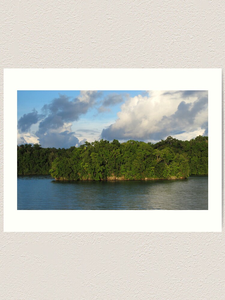 Alternate view of Islet at Marovo Lagoon Art Print