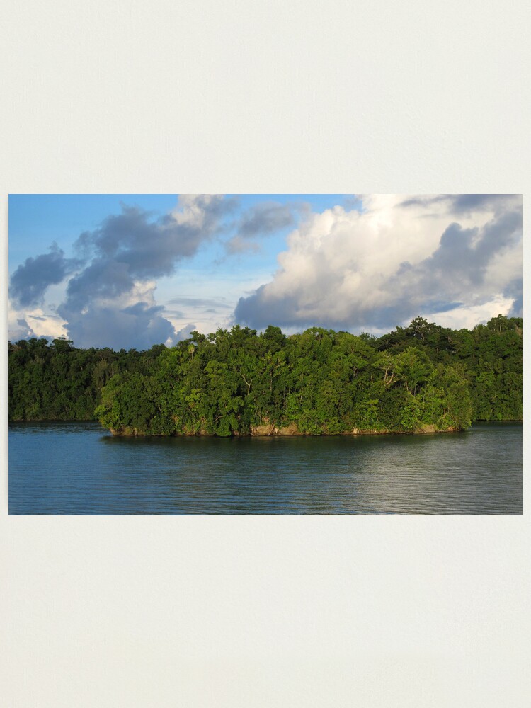 Alternate view of Islet at Marovo Lagoon Photographic Print