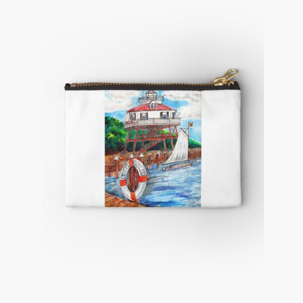 Item preview, Drum point Lighthouse Calvert County Maryland designed and sold by DarkRubyMoon.