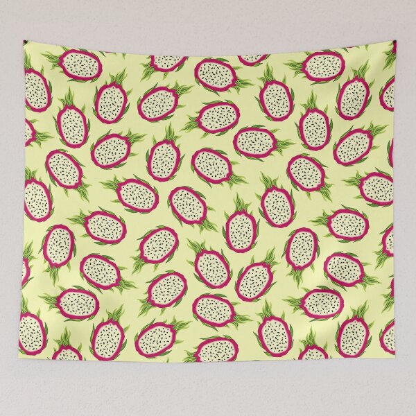 Item preview, Dragon fruit on light background designed and sold by Elsbet.