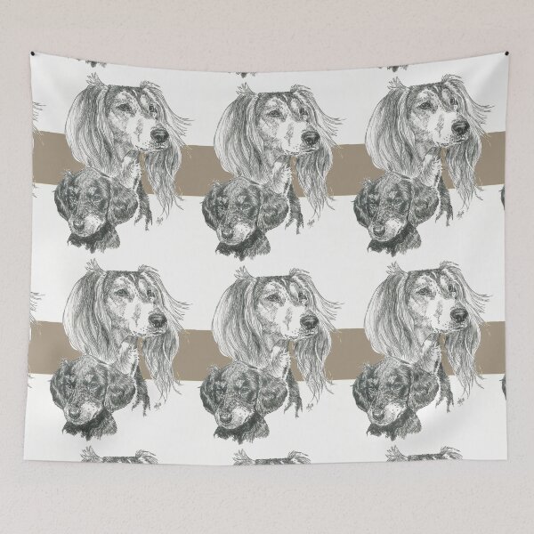 Item preview, Saluki Father & Son designed and sold by BarbBarcikKeith.