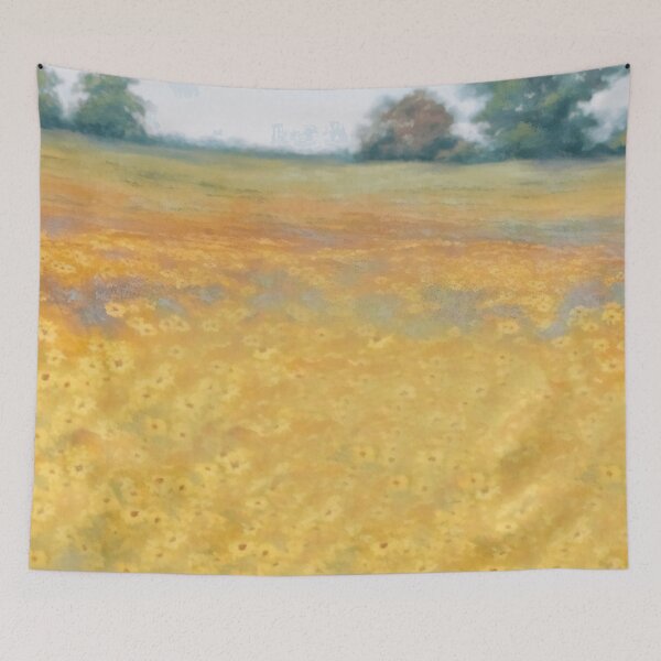 Item preview, wildflower mural designed and sold by blainestiel.