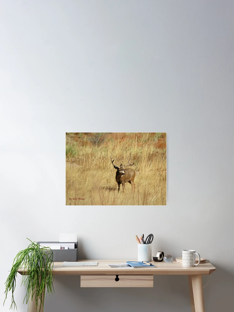 Thumbnail 2 of 3, Poster, Buck! designed and sold by Holly Werner.