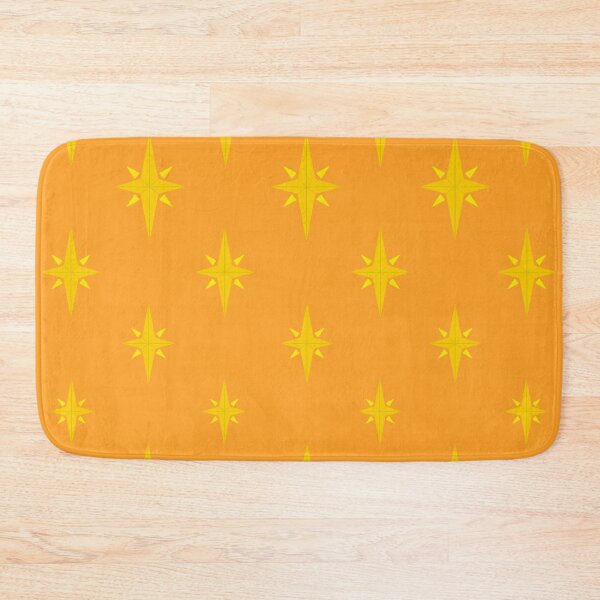 Item preview, Golden Starbursts in Orange designed and sold by Christine Crawford.