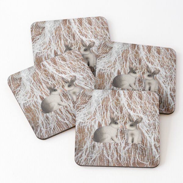 Item preview, Snow bunnies Karen Colville1 Designer Canada international designed and sold by Aquila Light Pictures.