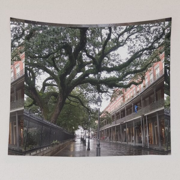 Item preview, Jackson Square on a Rainy Day designed and sold by Loveday Funck.