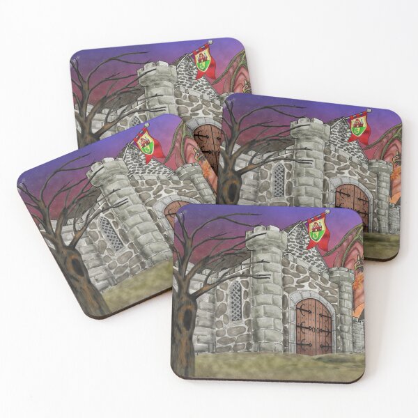 Item preview, Dark Ruby Moon over Castle designed and sold by DarkRubyMoon.