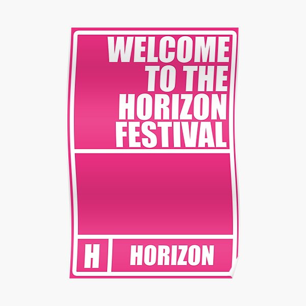 Horizon Festival Pass Poster