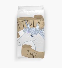 Am I Truly the Last? Duvet Cover