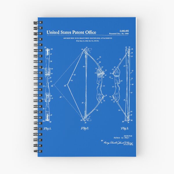 Item preview, Archery Bow Patent - Blueprint designed and sold by FinlayMcNevin.