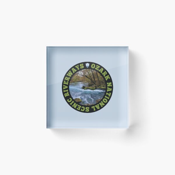 Item preview, Ozark National Scenic Riverways circle designed and sold by Nyle Buss.