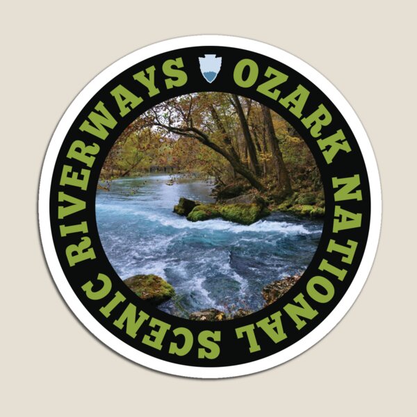 Item preview, Ozark National Scenic Riverways circle designed and sold by Nyle Buss.