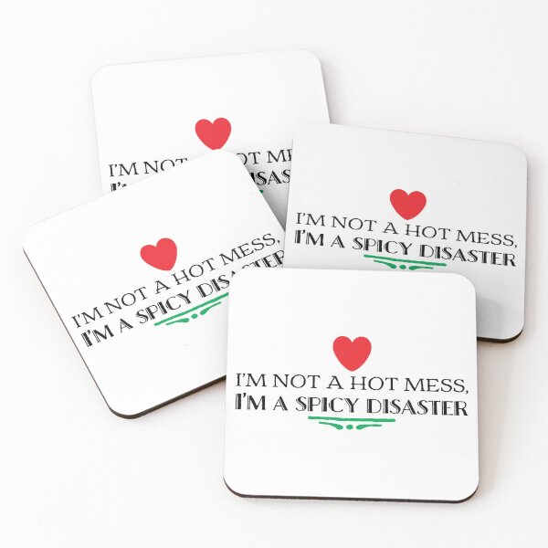 Item preview, Hot mess vs Spicy disaster designed and sold by divebargraphics.