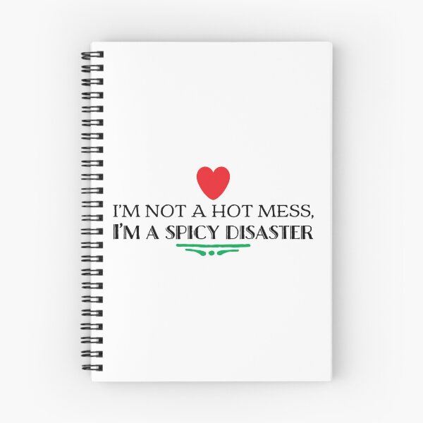 Item preview, Hot mess vs Spicy disaster designed and sold by divebargraphics.