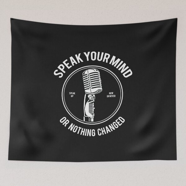 Item preview, Speak Your Mind designed and sold by GraffitiBox.