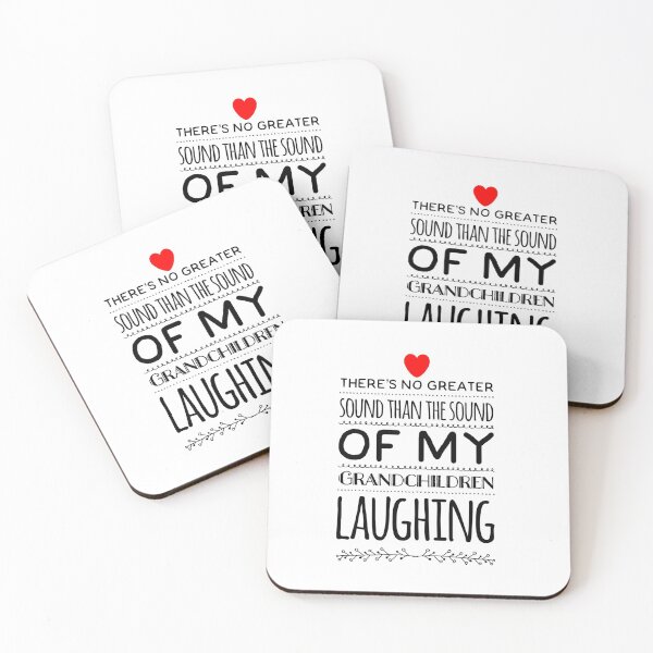 Item preview, Grandchildren Quote - No Greater Sound designed and sold by SuperMerchMan.
