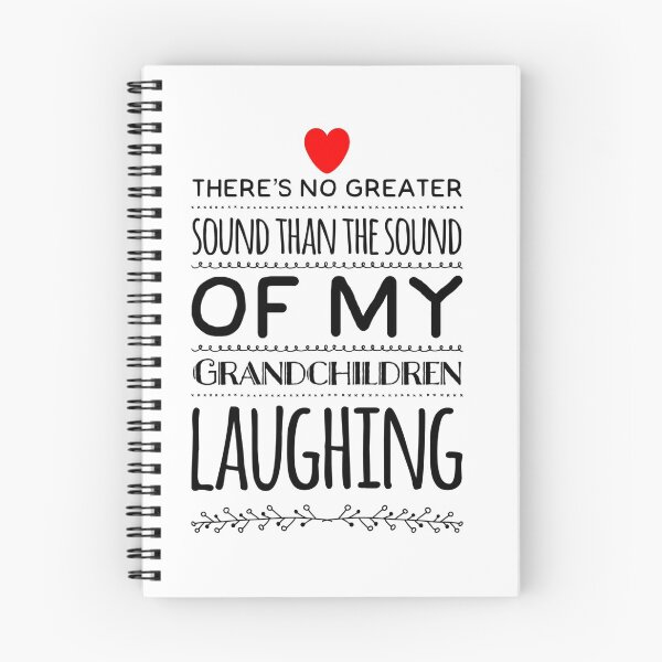 Item preview, Grandchildren Quote - No Greater Sound designed and sold by SuperMerchMan.