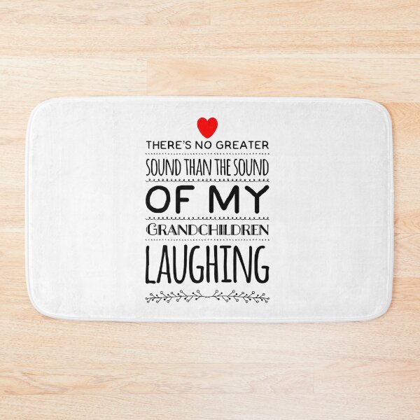 Item preview, Grandchildren Quote - No Greater Sound designed and sold by SuperMerchMan.