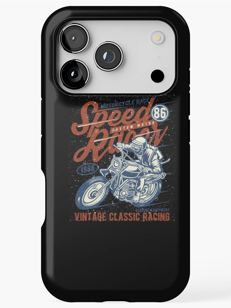 Thumbnail 1 of 4, iPhone Case, Custom Motor Speed Racer designed and sold by GraffitiBox.