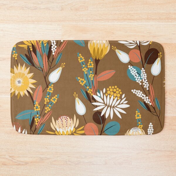 Item preview, Vintage Protea Garden Floral designed and sold by pugmom4.