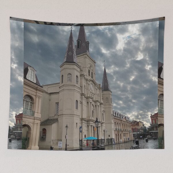 Item preview, St Louis Cathedral after the Rain designed and sold by Loveday Funck.