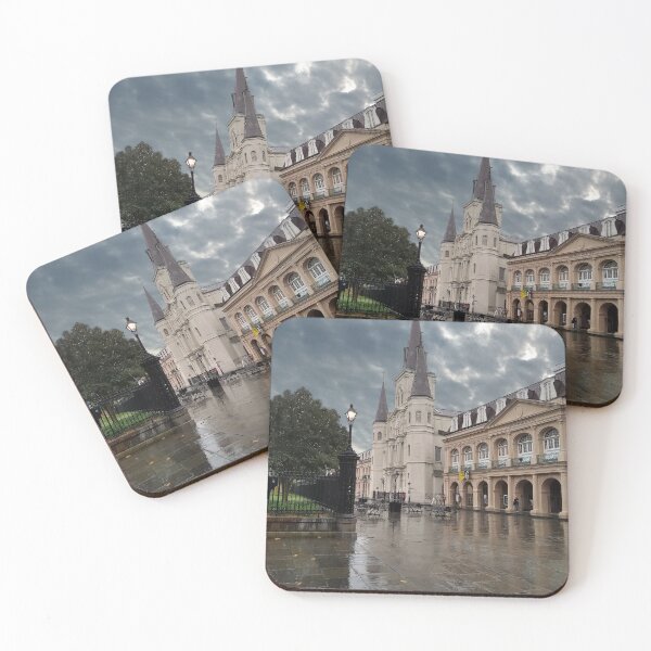 Item preview, St Louis Cathedral on a Rainy Day designed and sold by Loveday Funck.