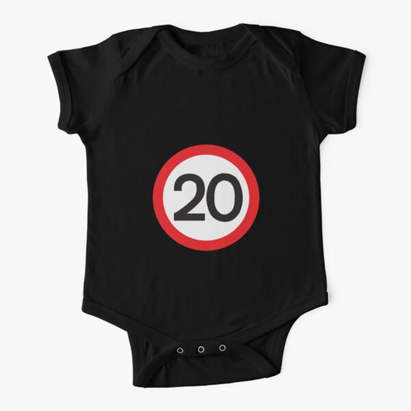 20 Max Speed Short Sleeve Baby One-Piece