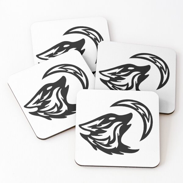 Item preview, Tribal Howling Wolf Tattoo designed and sold by BiscuitSnack.