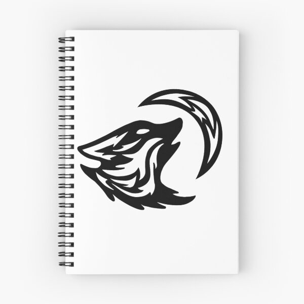 Item preview, Tribal Howling Wolf Tattoo designed and sold by BiscuitSnack.