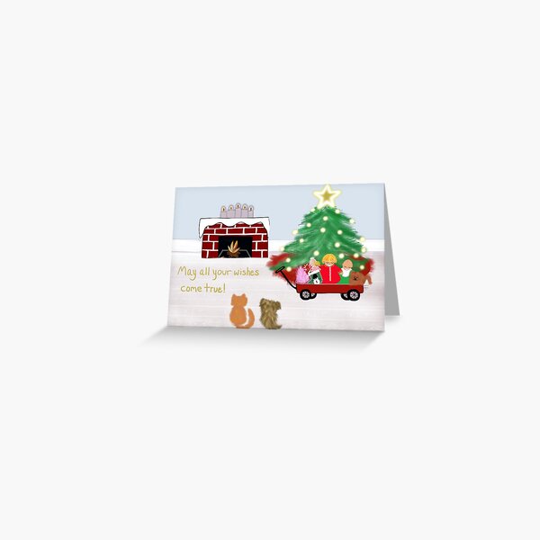 Wishes for Christmas Greeting Card