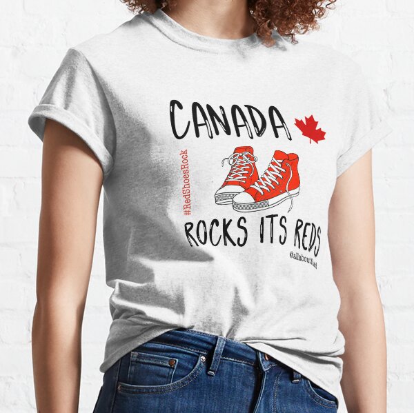 Canada Rocks Its Reds Classic T-Shirt
