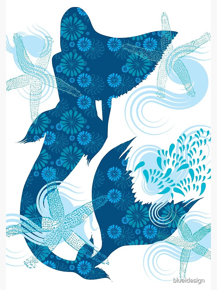 Mermaid Starfish Underwater by blueidesign