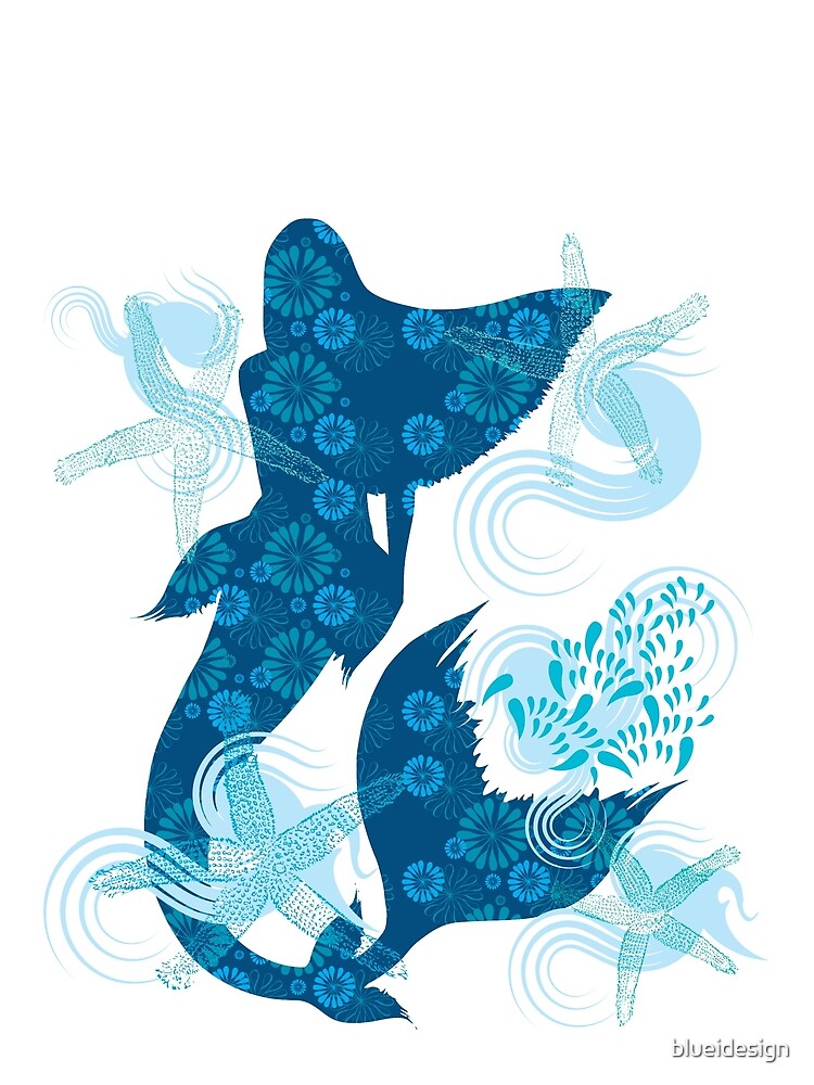 Mermaid Starfish Underwater by blueidesign
