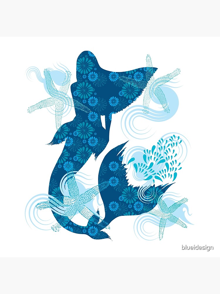 Mermaid Starfish Underwater by blueidesign
