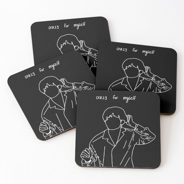 Item preview, crazy for myself (b/w ver) designed and sold by AudiWhale.