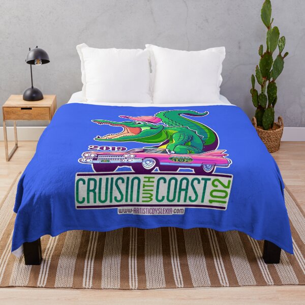 Cruisin' With Coast 102 - 2019 Throw Blanket
