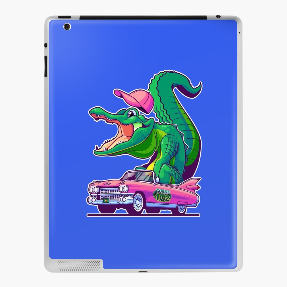 Caddy Gator Ipad Case Skin By Artdyslexia Redbubble