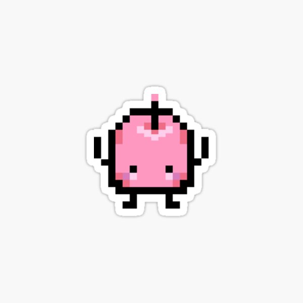 Stardew Valley Pink Junimo Sticker